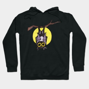 Cute Wide Eyed Bat Hoodie